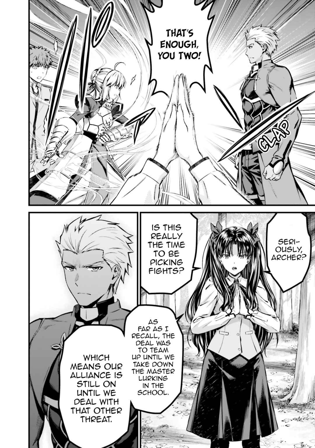 Page 24 Chapter 27 Fate/stay night [Unlimited Blade Works]
