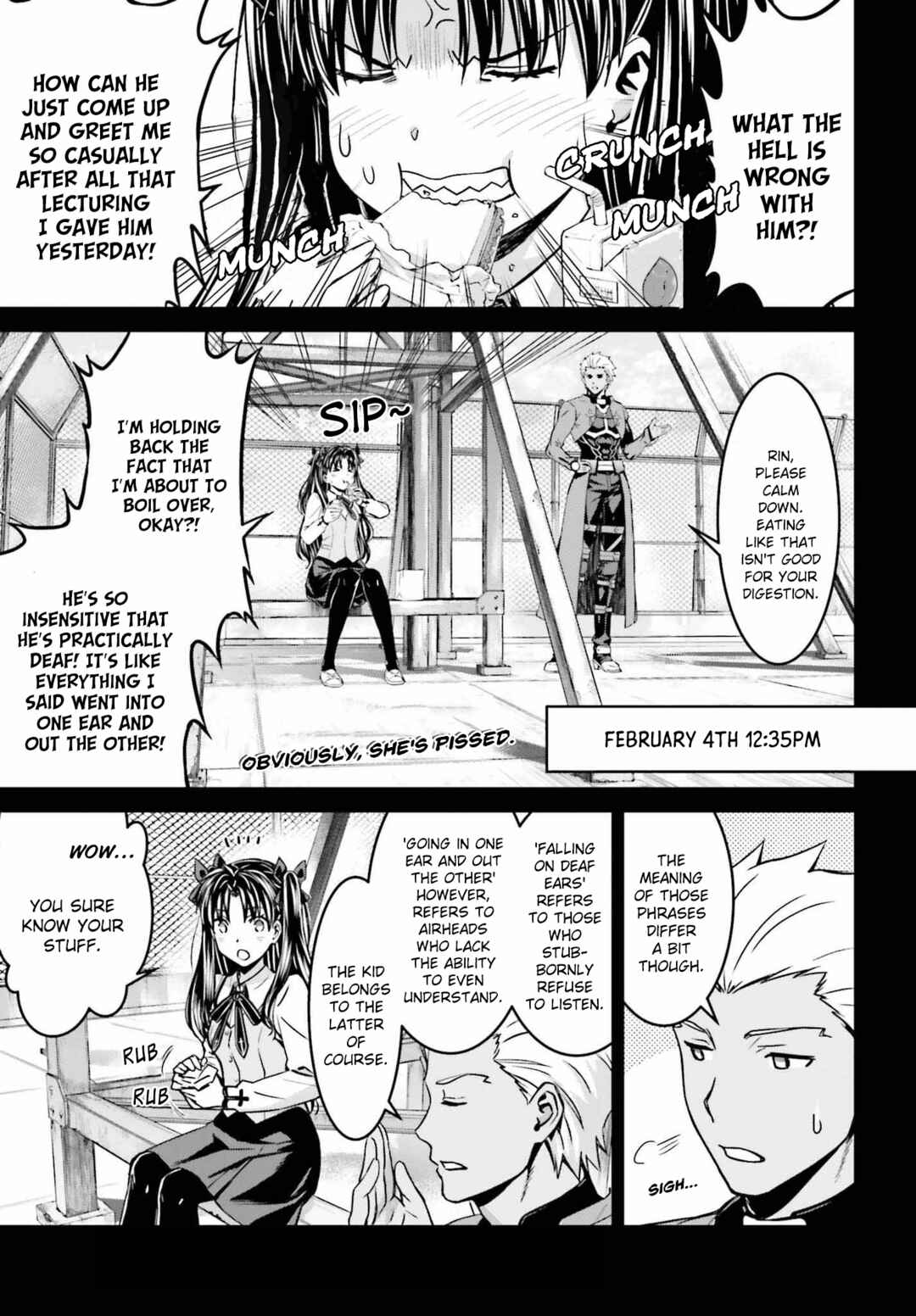 Page 1 Chapter 13 Fate/stay night [Unlimited Blade Works]