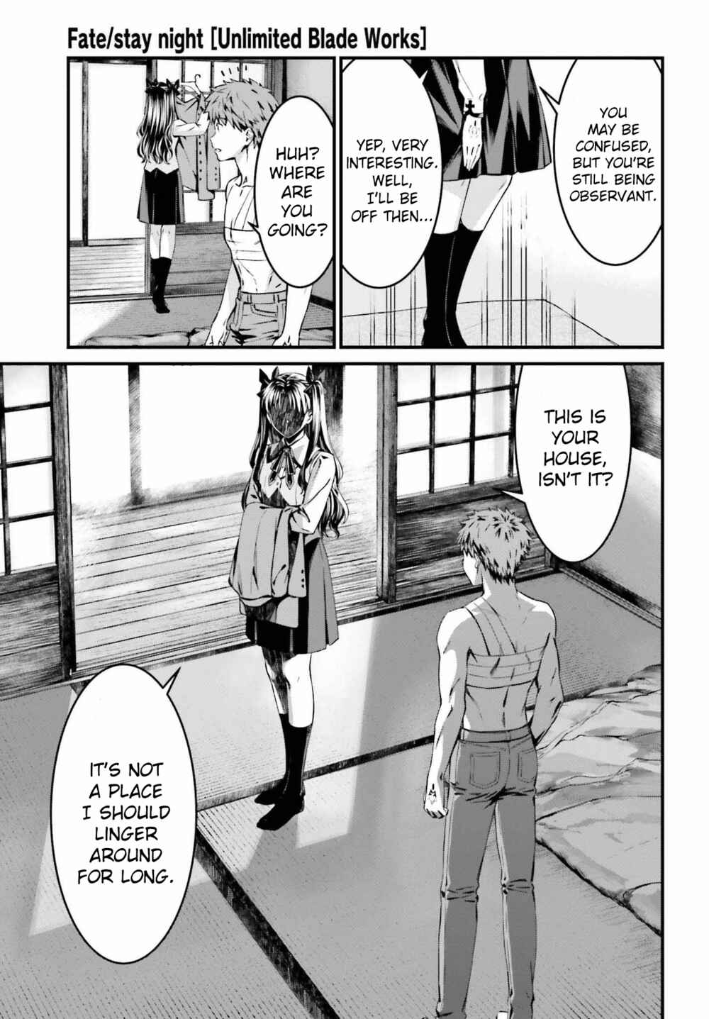 Page 4 Chapter 8.1 Fate/stay night [Unlimited Blade Works]