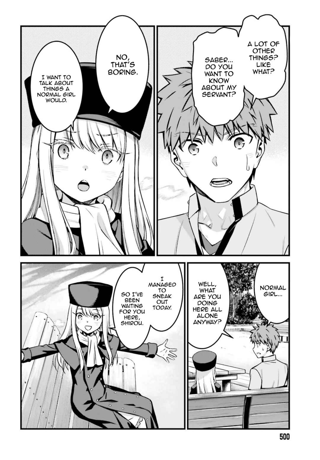 Page 12 Chapter 16 Fate/stay night [Unlimited Blade Works]