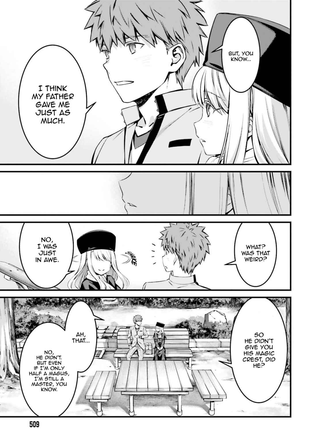 Page 21 Chapter 16 Fate/stay night [Unlimited Blade Works]