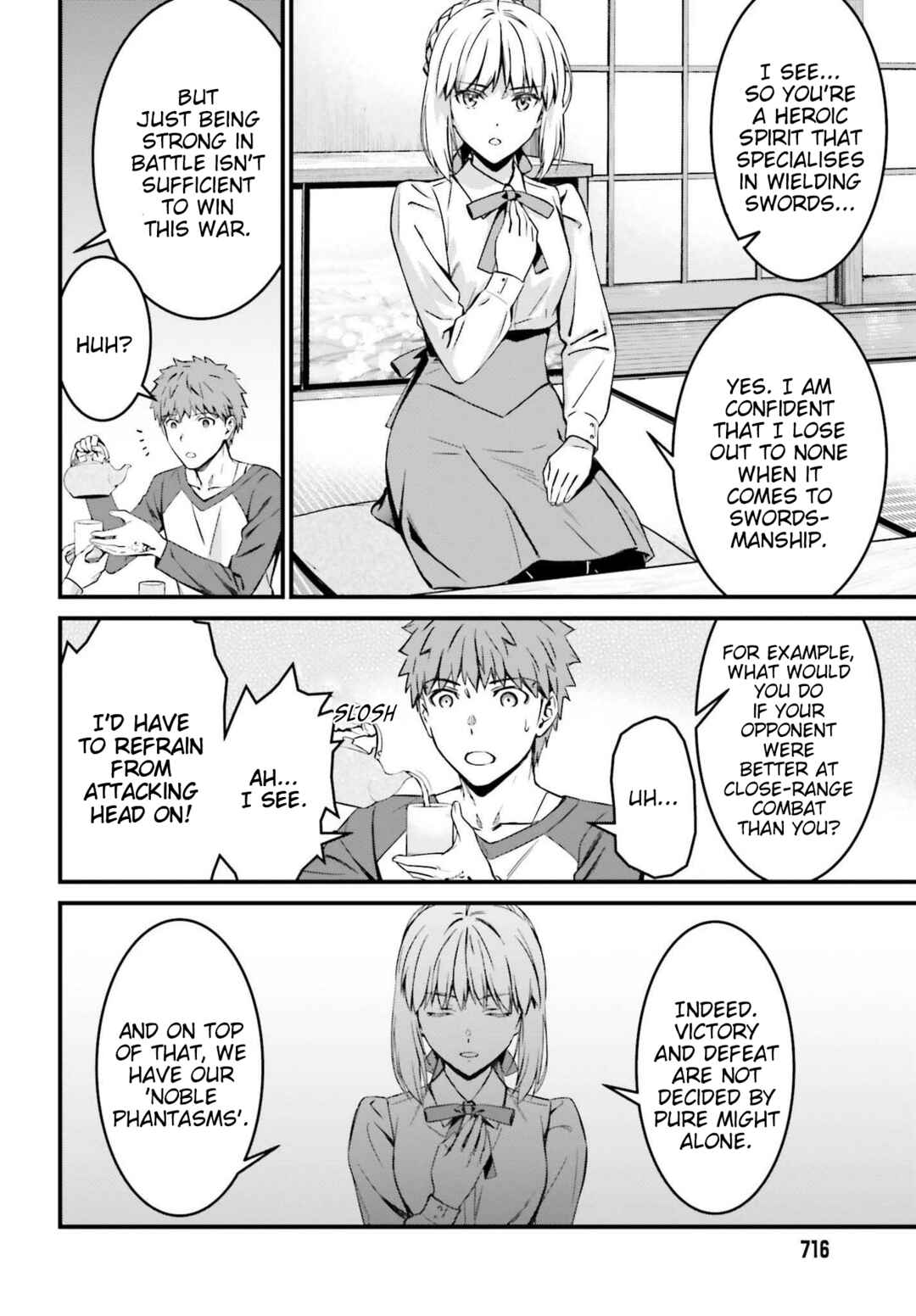 Page 5 Chapter 8.2 Fate/stay night [Unlimited Blade Works]