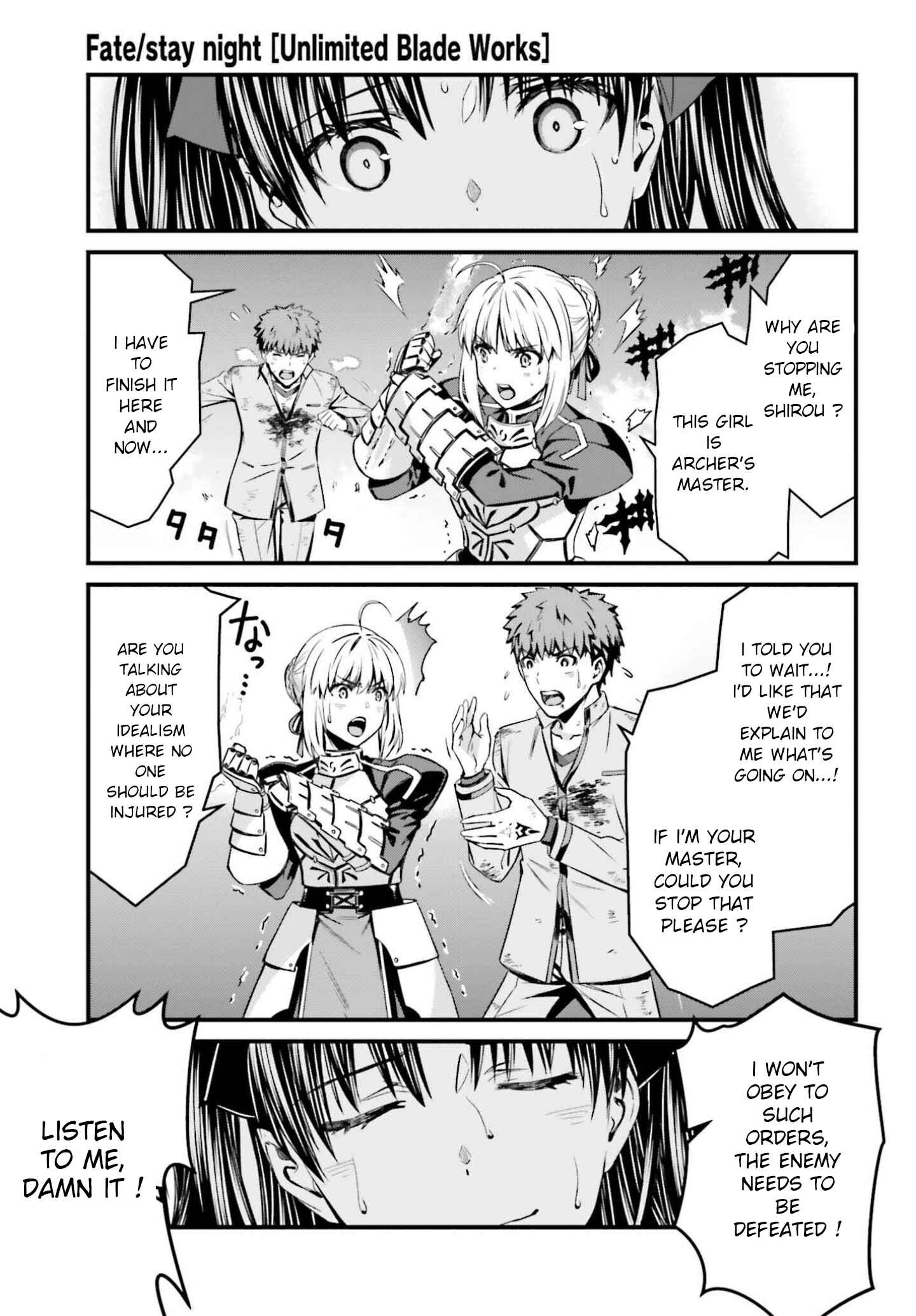 Page 54 Chapter 2 Fate/stay night [Unlimited Blade Works]