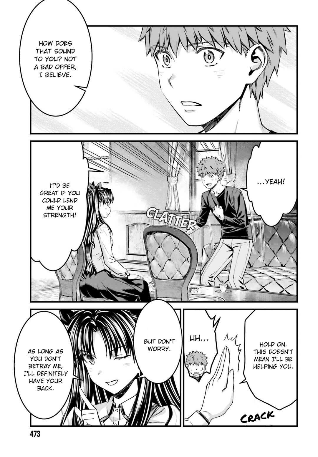 Page 8 Chapter 14.2 Fate/stay night [Unlimited Blade Works]