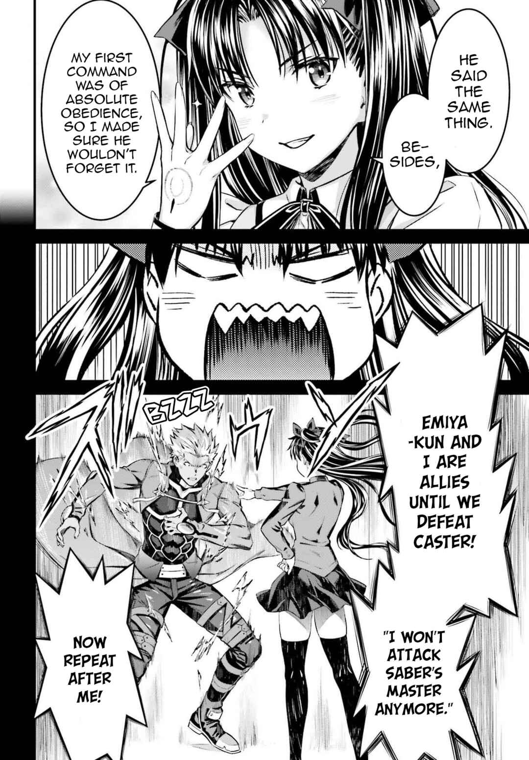 Page 22 Chapter 24 Fate/stay night [Unlimited Blade Works]