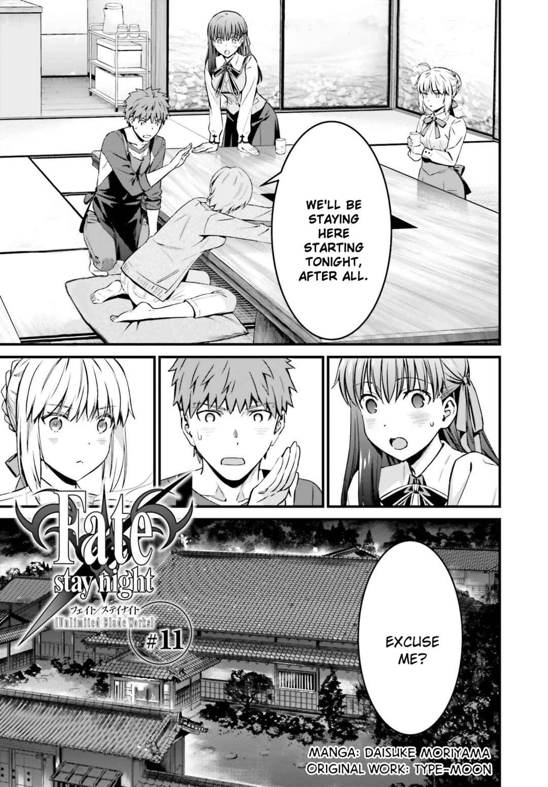 Page 1 Chapter 11.1 Fate/stay night [Unlimited Blade Works]