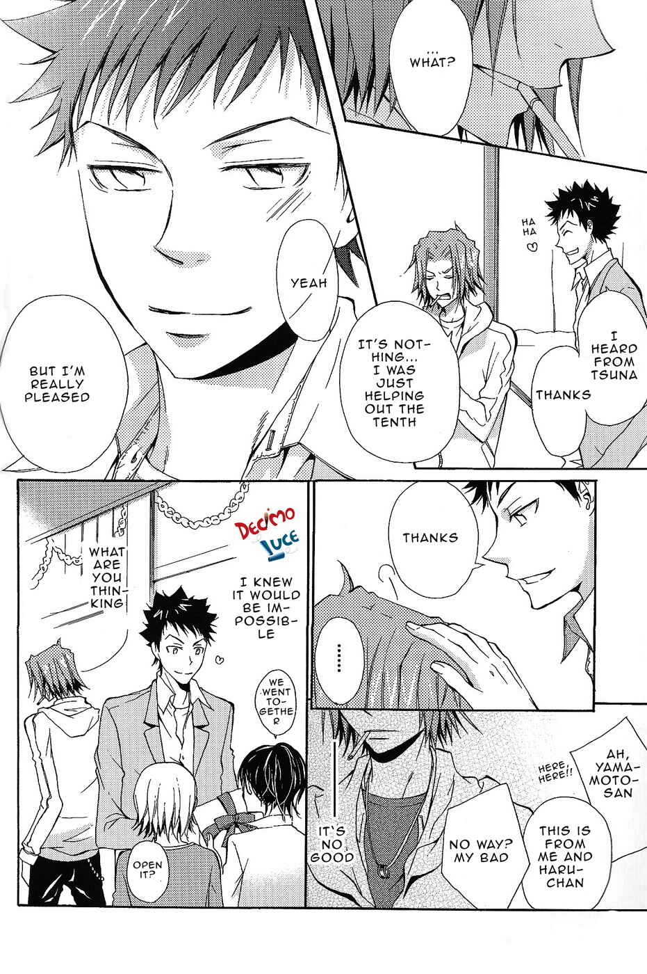 Page 10 Chapter Unknown_9660 Katekyo Hitman Reborn! - You! Change Because of Me! (Doujinshi)