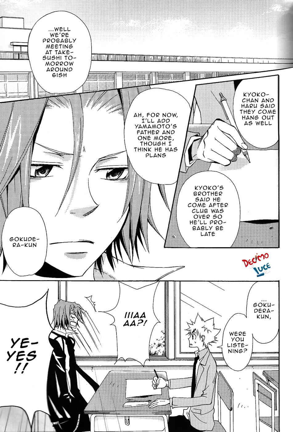 Page 3 Chapter Unknown_9660 Katekyo Hitman Reborn! - You! Change Because of Me! (Doujinshi)