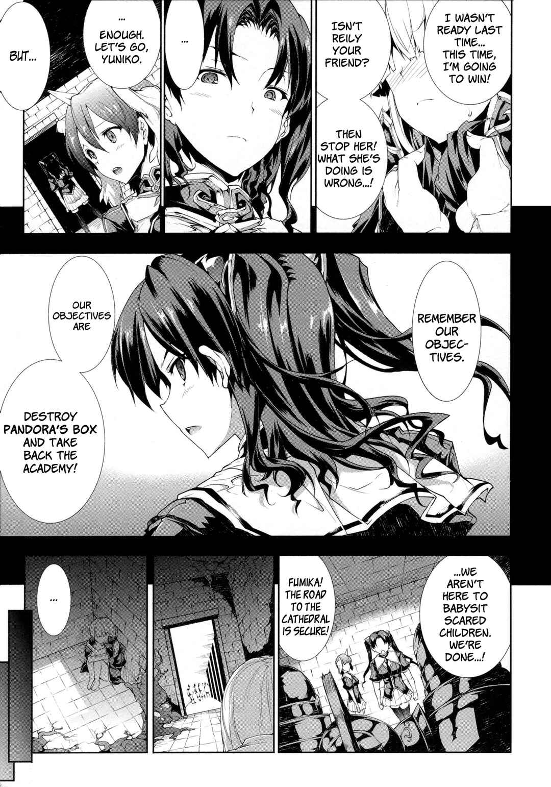 Page 13 Chapter 11 Pandra - Shiroki Yokubou Kuro no Kibou