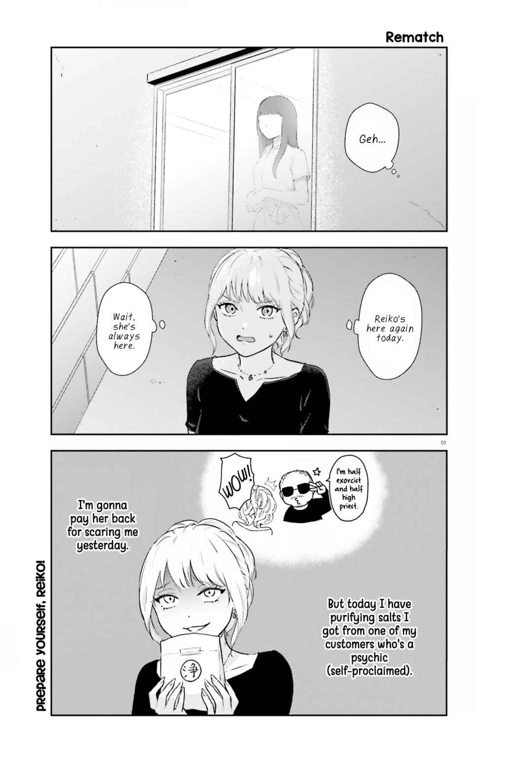 Page 1 Chapter 3 Kyaba Jou Dakedo JD ni Otosaremashita