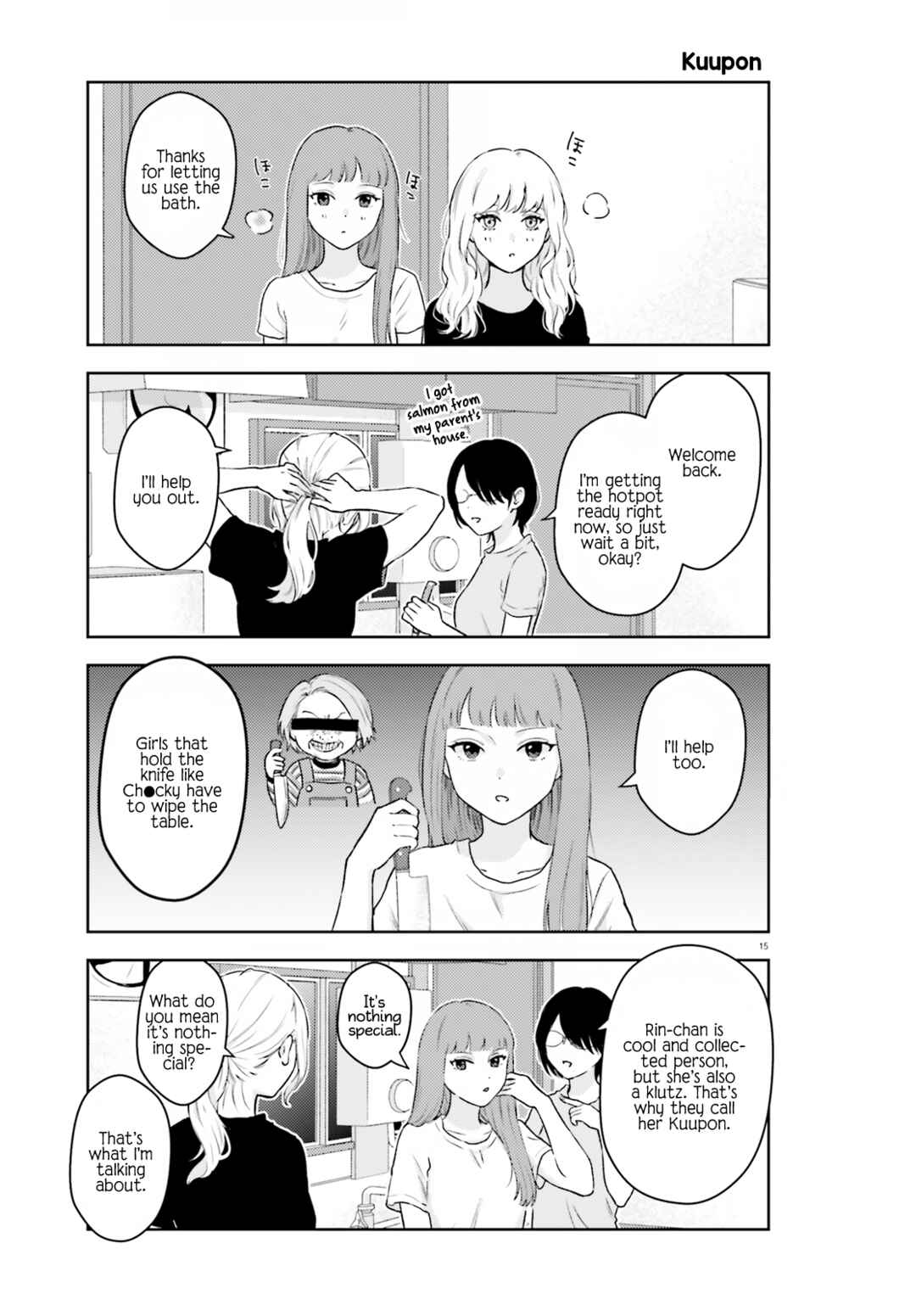 Page 15 Chapter 3 Kyaba Jou Dakedo JD ni Otosaremashita