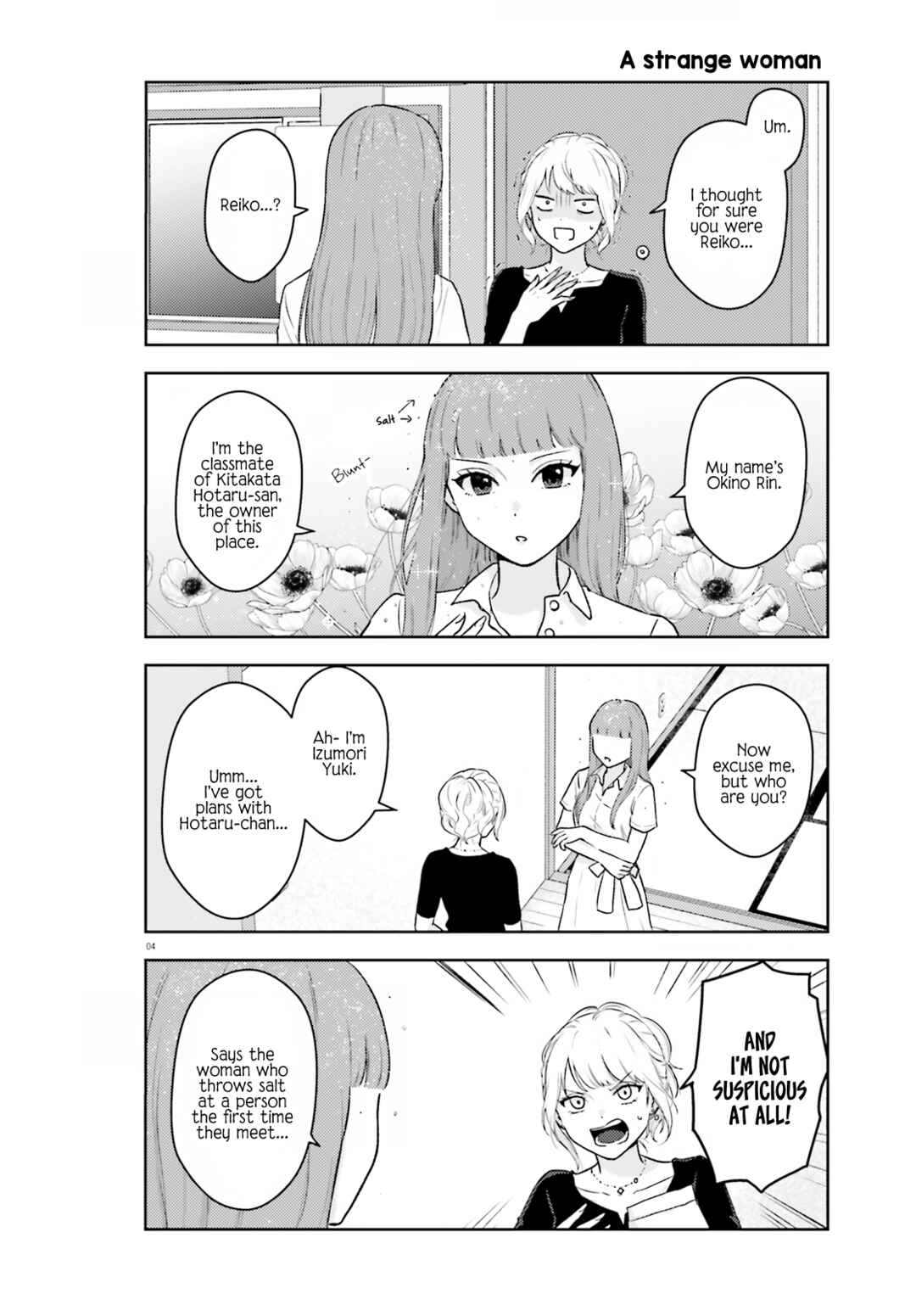 Page 4 Chapter 3 Kyaba Jou Dakedo JD ni Otosaremashita