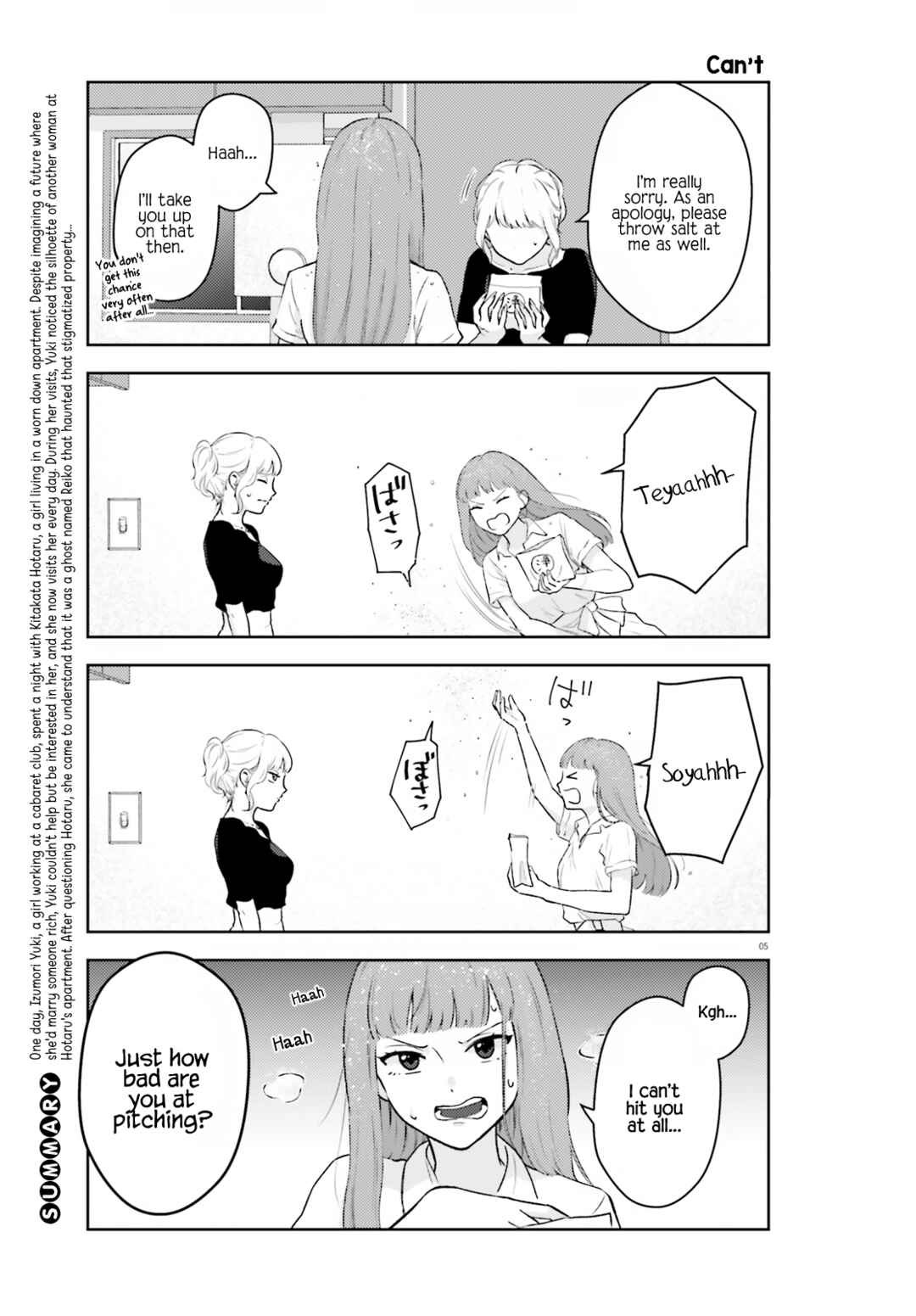 Page 5 Chapter 3 Kyaba Jou Dakedo JD ni Otosaremashita