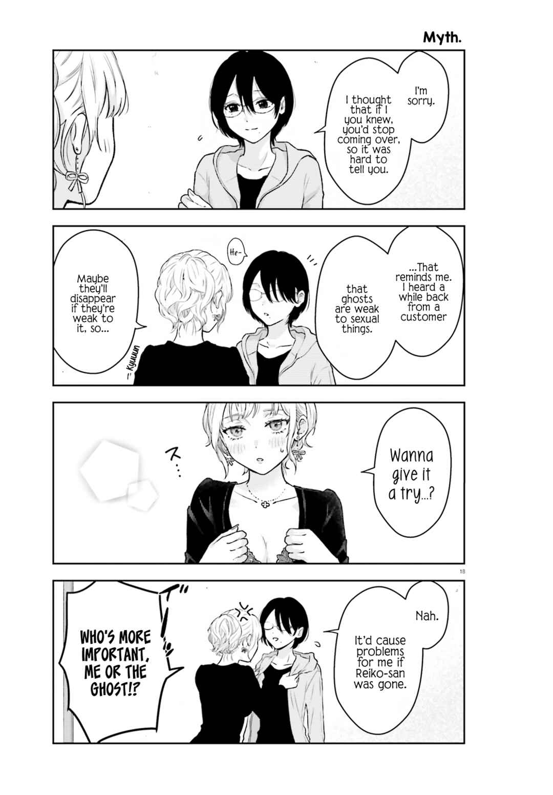 Page 18 Chapter 2 Kyaba Jou Dakedo JD ni Otosaremashita