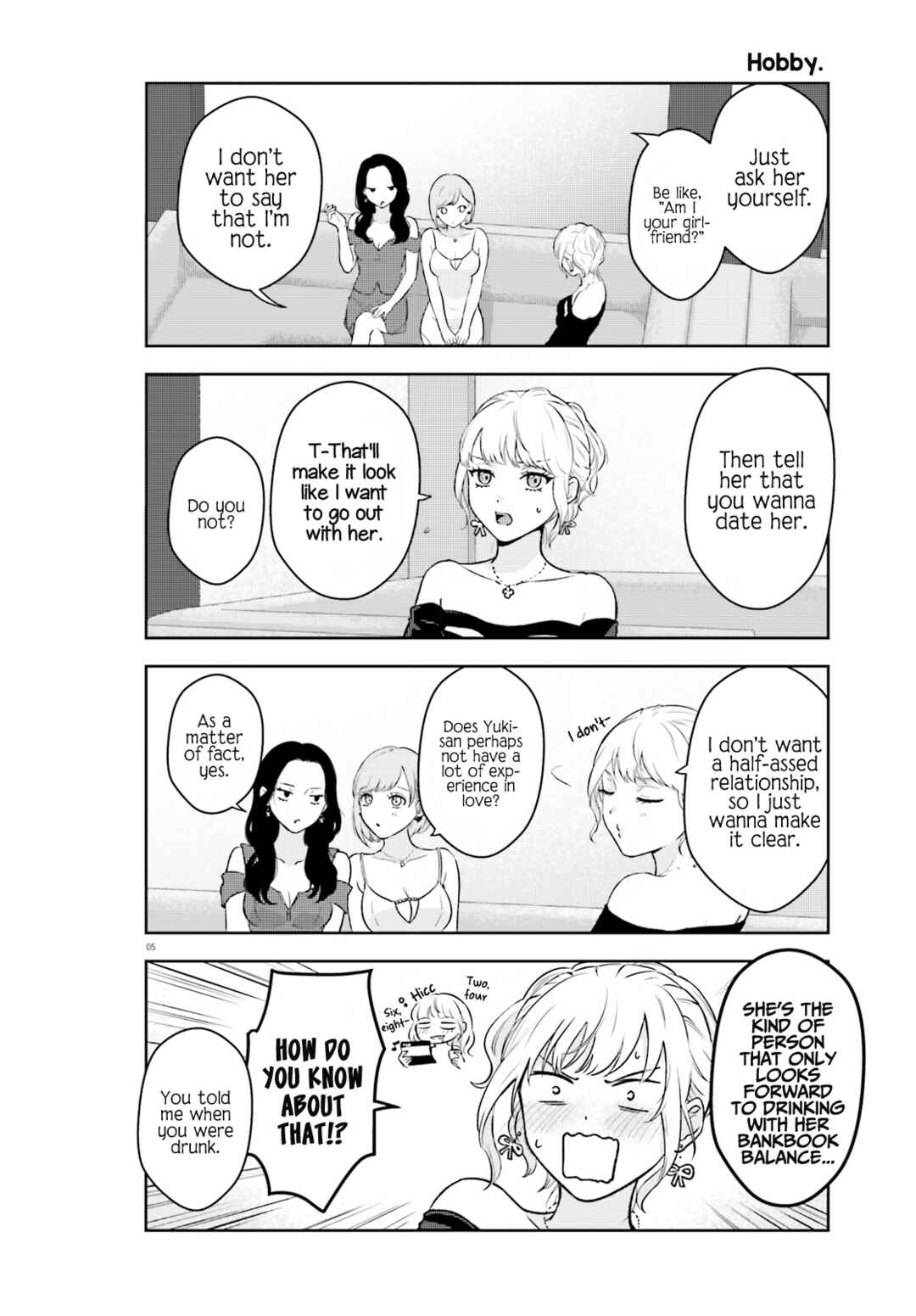 Page 5 Chapter 2 Kyaba Jou Dakedo JD ni Otosaremashita