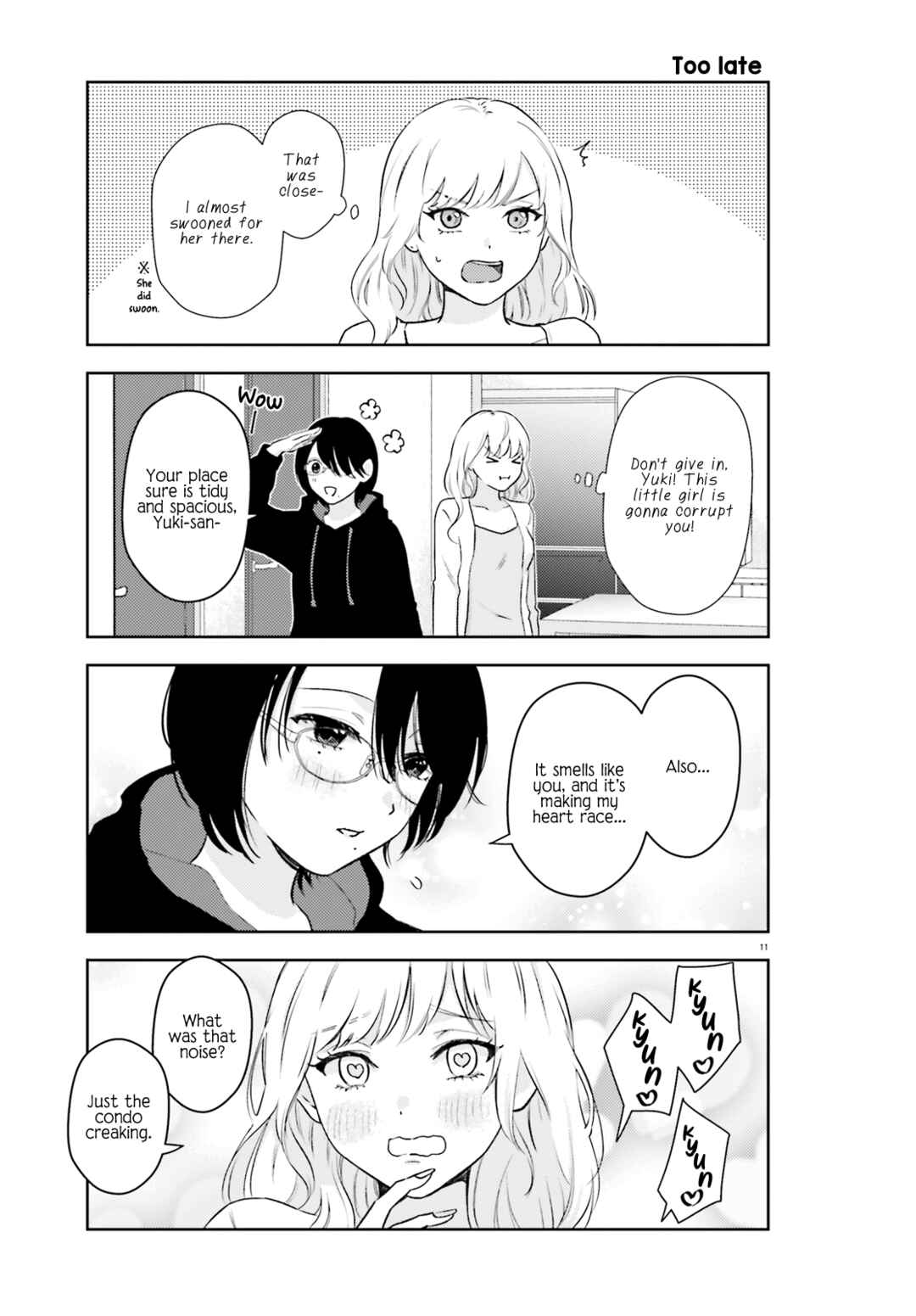 Page 11 Chapter 4 Kyaba Jou Dakedo JD ni Otosaremashita