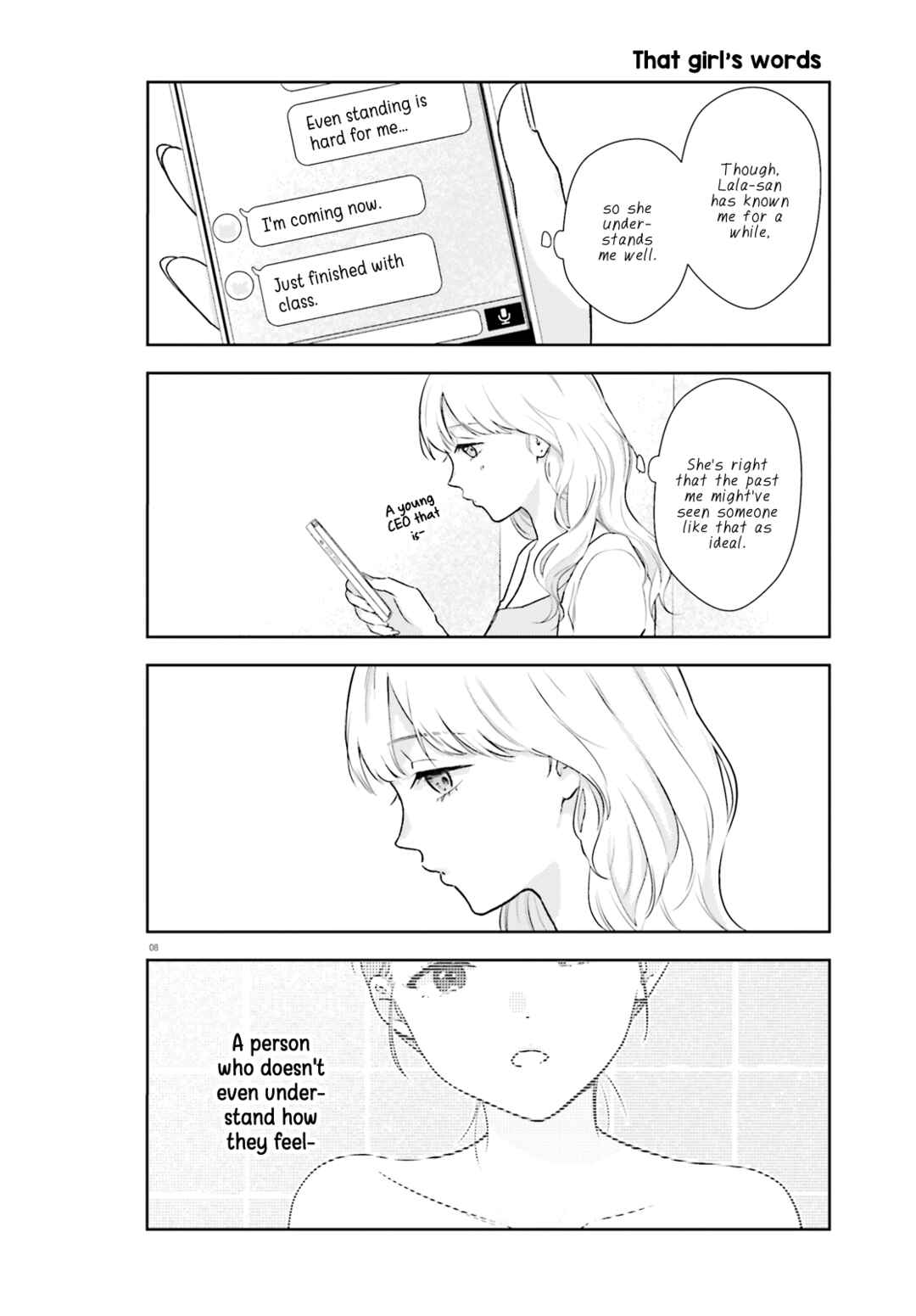 Page 8 Chapter 4 Kyaba Jou Dakedo JD ni Otosaremashita