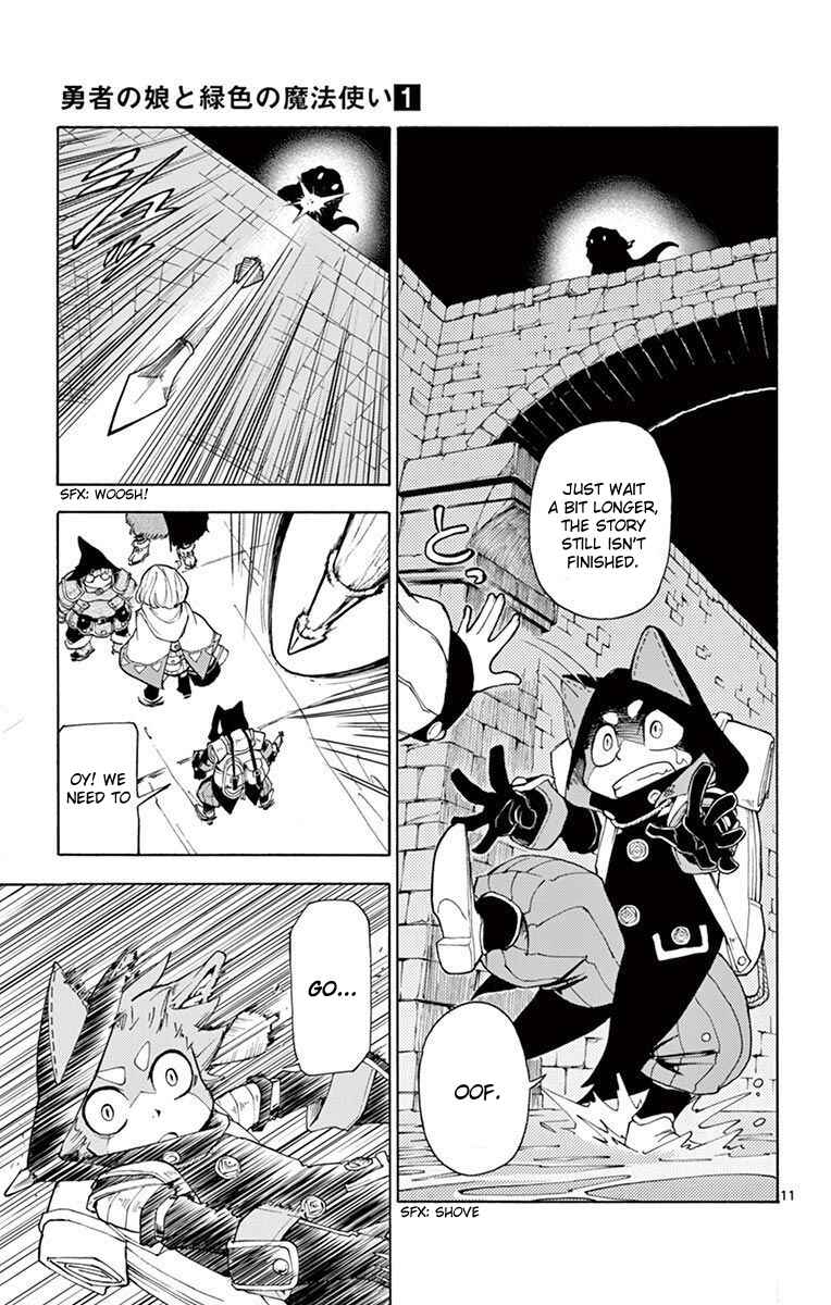 Page 11 Chapter 3 The Hero Girl and the Green Magician