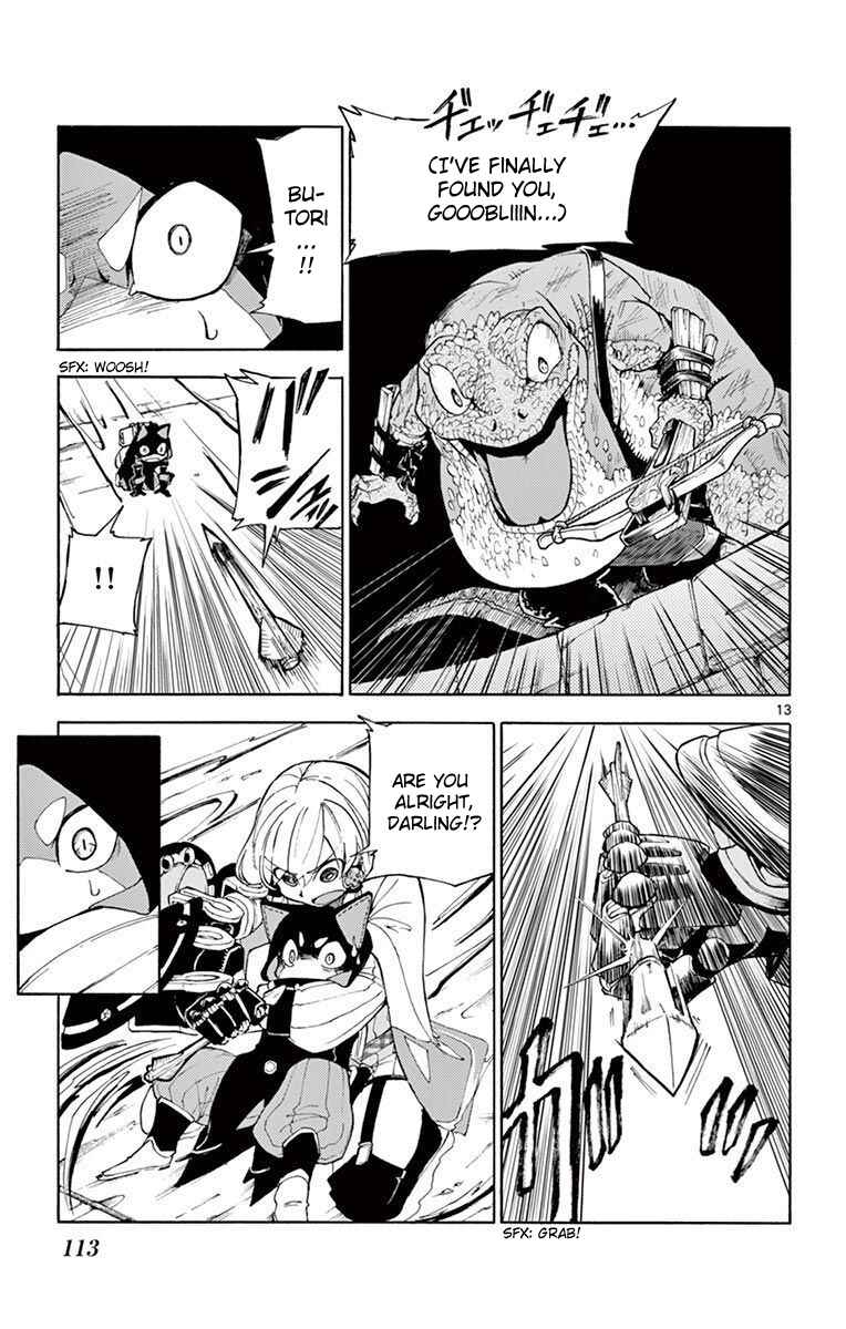 Page 13 Chapter 3 The Hero Girl and the Green Magician