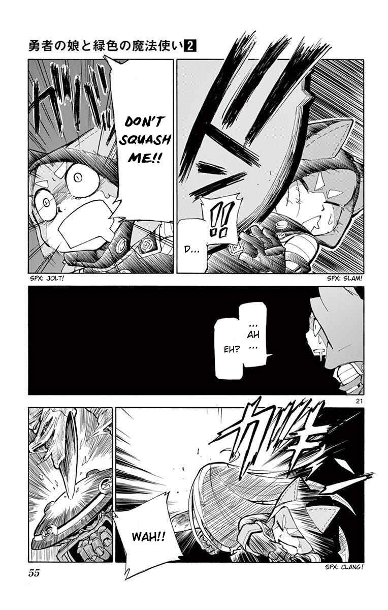 Page 21 Chapter 6 The Hero Girl and the Green Magician