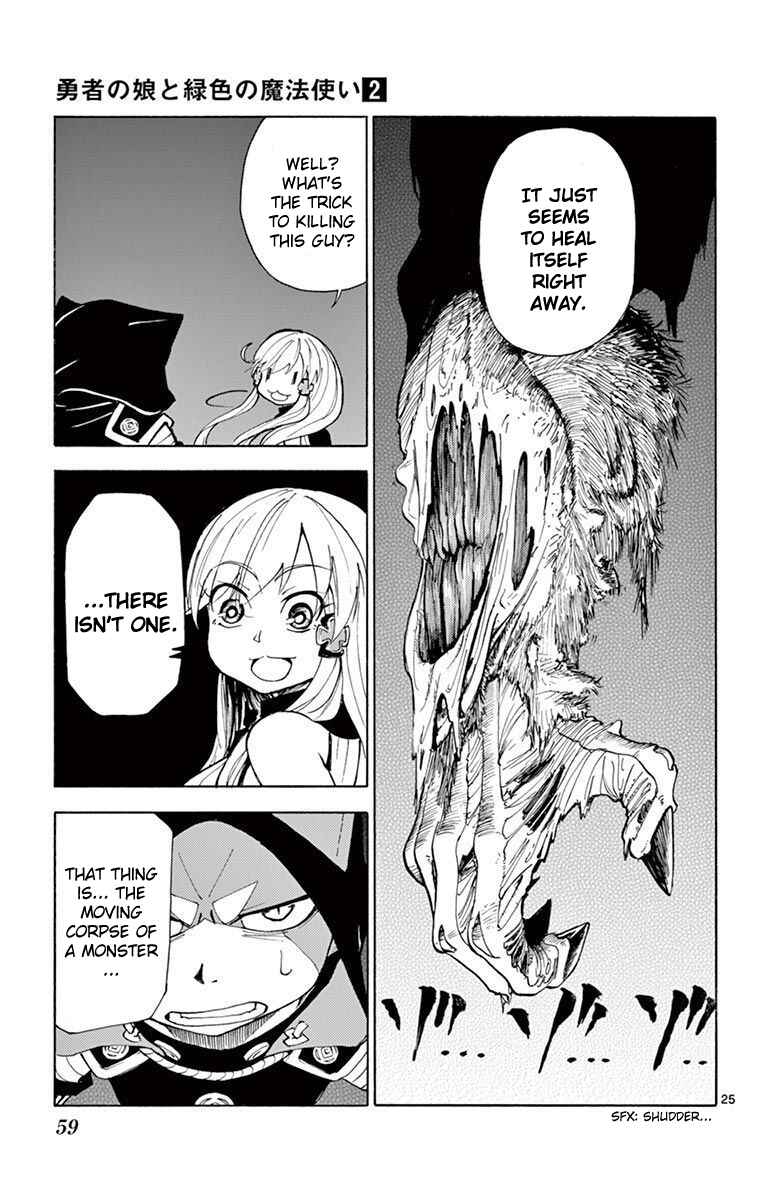 Page 25 Chapter 6 The Hero Girl and the Green Magician
