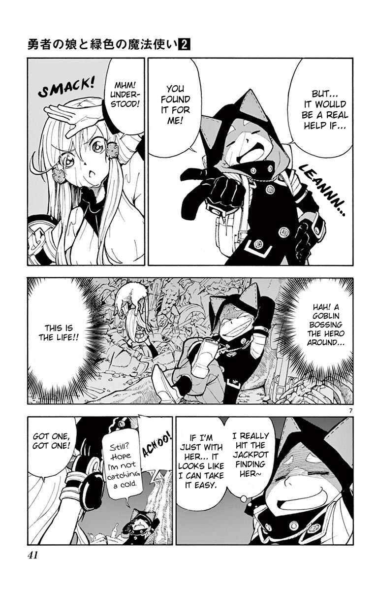 Page 7 Chapter 6 The Hero Girl and the Green Magician