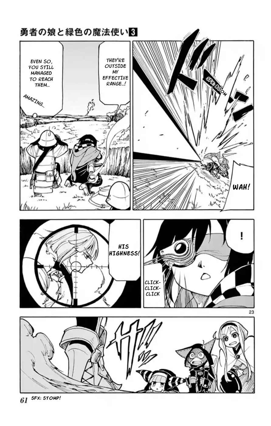 Page 23 Chapter 12 The Hero Girl and the Green Magician