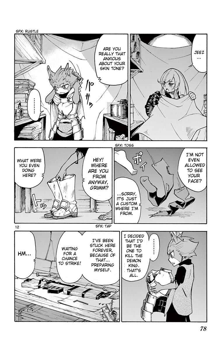 Page 12 Chapter 2 The Hero Girl and the Green Magician
