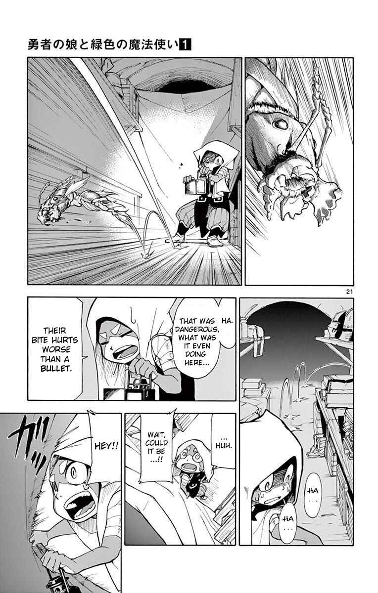Page 21 Chapter 2 The Hero Girl and the Green Magician