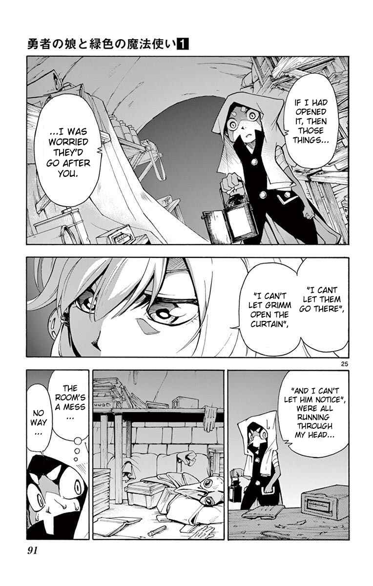 Page 25 Chapter 2 The Hero Girl and the Green Magician