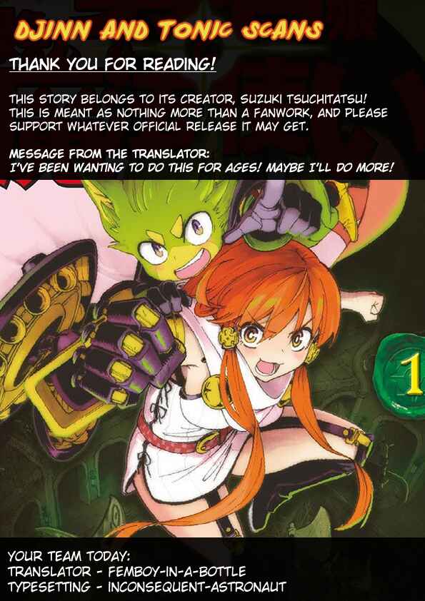 Page 35 Chapter 2 The Hero Girl and the Green Magician