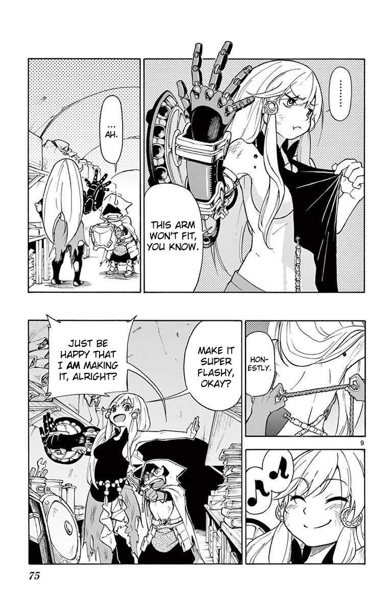 Page 9 Chapter 2 The Hero Girl and the Green Magician