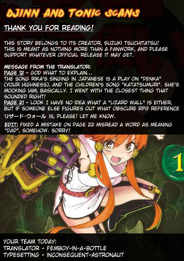 Page 36 Chapter 5 The Hero Girl and the Green Magician