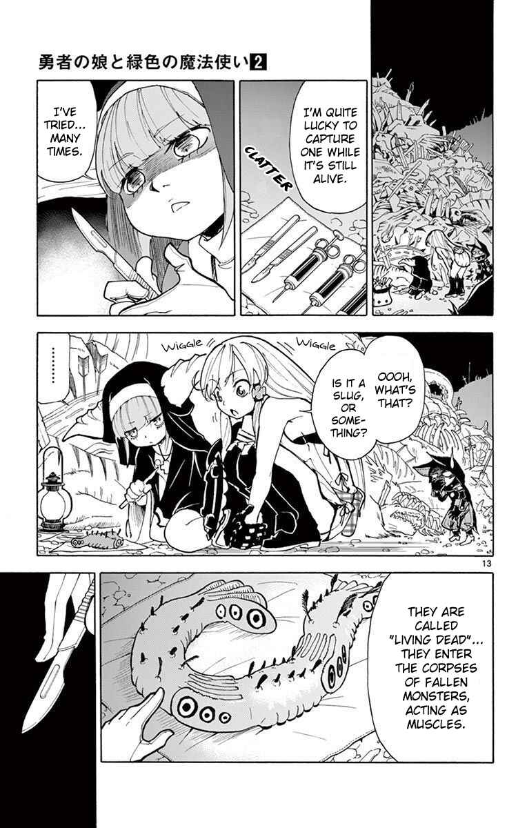 Page 13 Chapter 7 The Hero Girl and the Green Magician