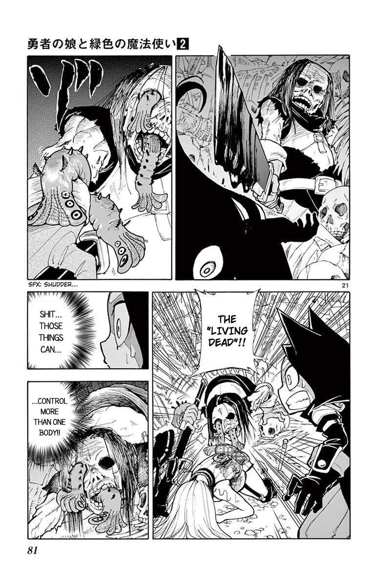 Page 21 Chapter 7 The Hero Girl and the Green Magician