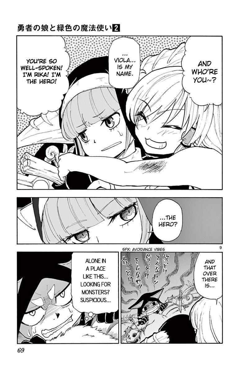 Page 9 Chapter 7 The Hero Girl and the Green Magician