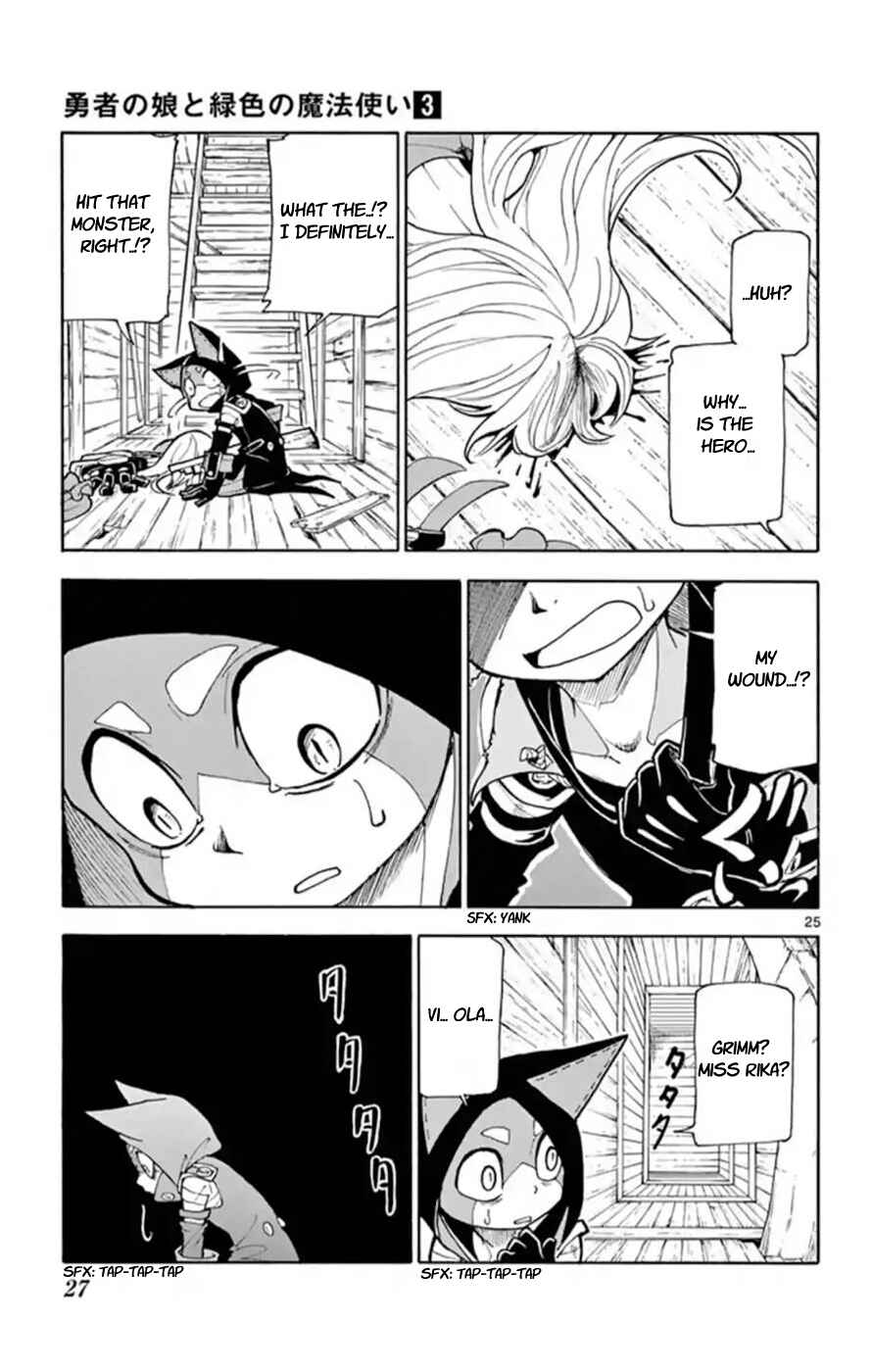Page 28 Chapter 11 The Hero Girl and the Green Magician