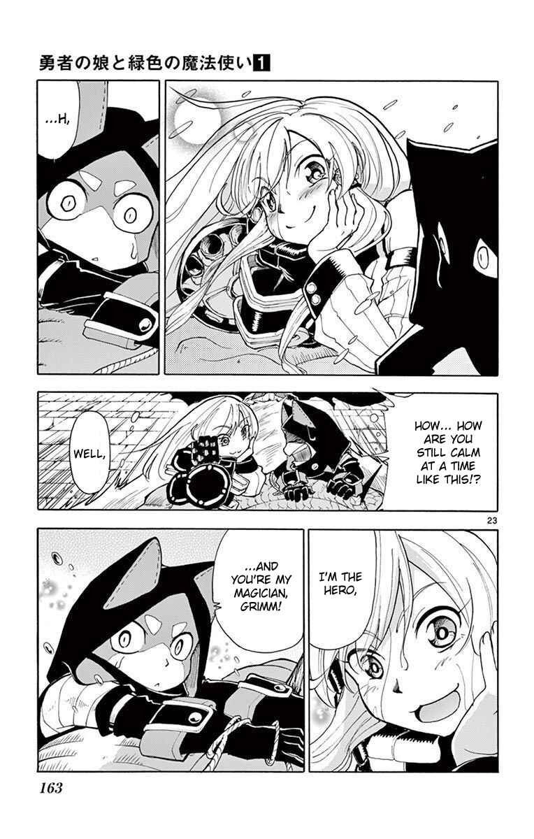 Page 23 Chapter 4 The Hero Girl and the Green Magician