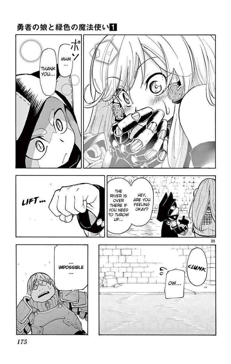 Page 35 Chapter 4 The Hero Girl and the Green Magician