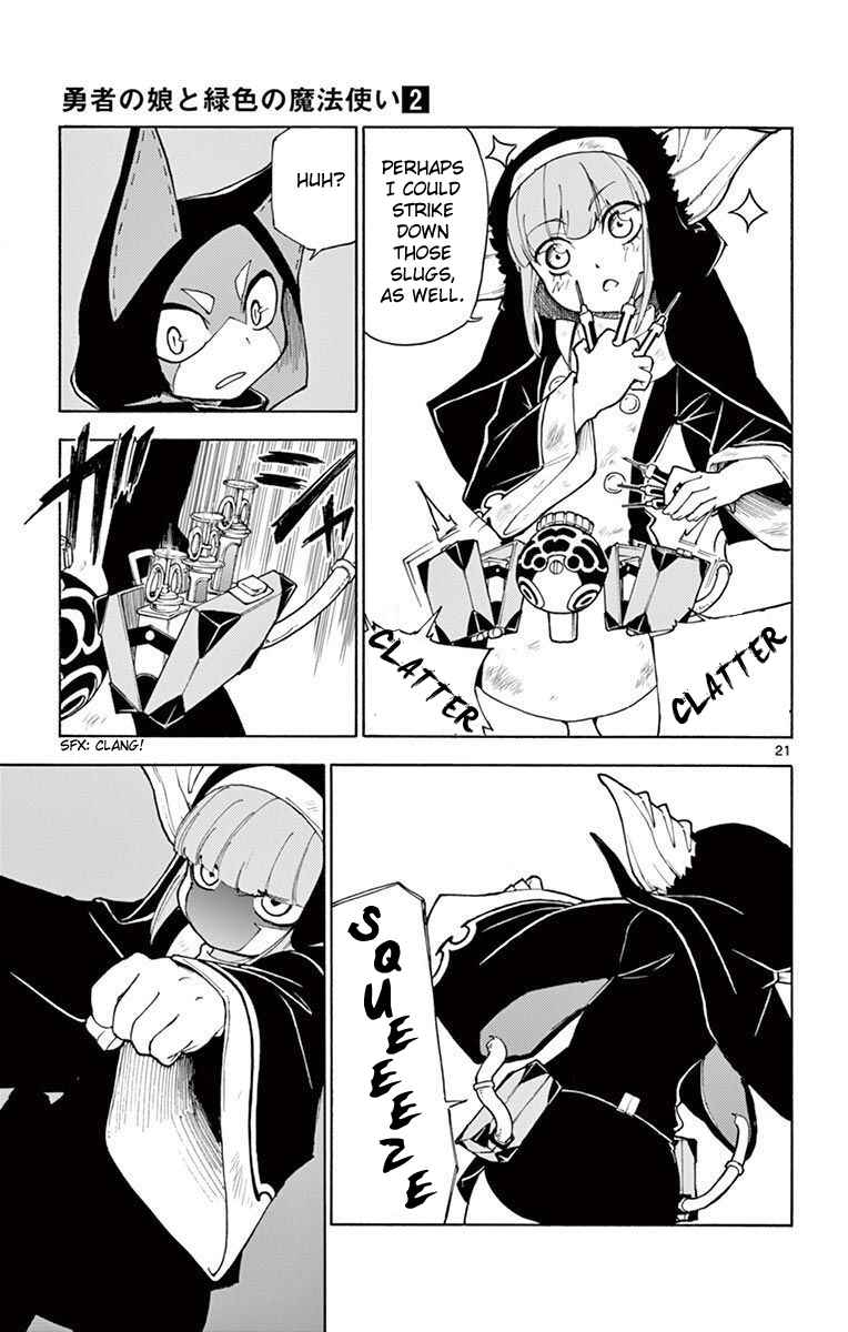 Page 21 Chapter 8 The Hero Girl and the Green Magician