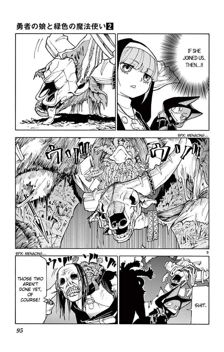 Page 9 Chapter 8 The Hero Girl and the Green Magician