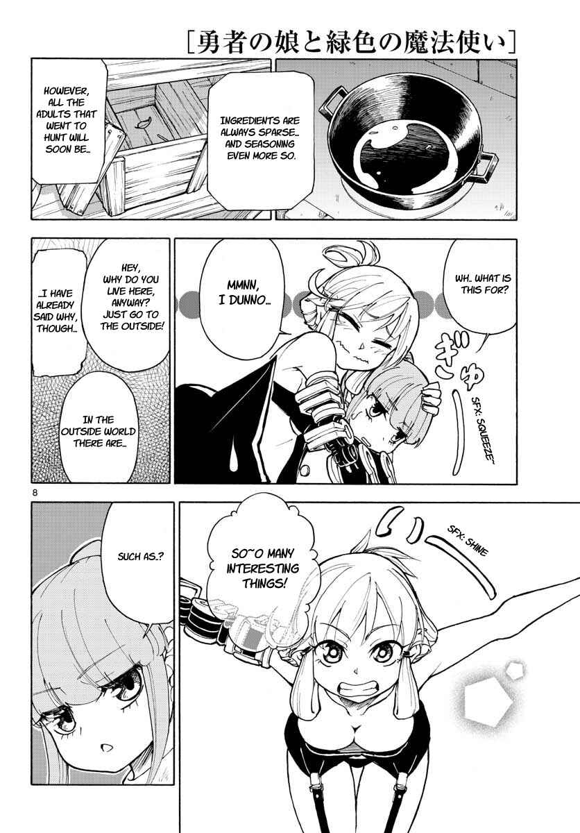 Page 8 Chapter 9 The Hero Girl and the Green Magician
