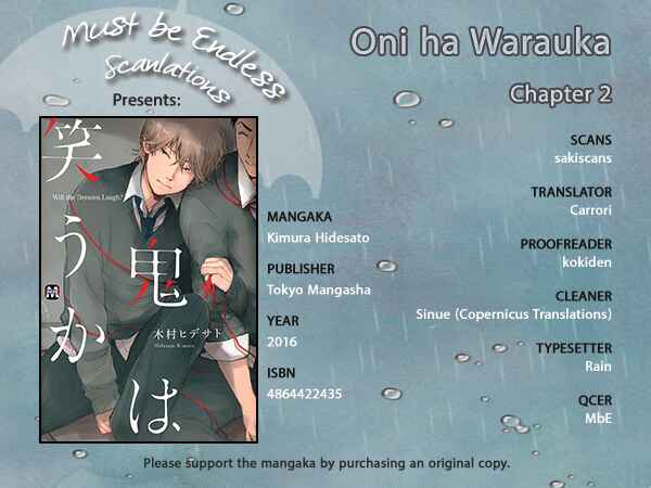 Page 1 Chapter 2 Oni wa Warau ka
