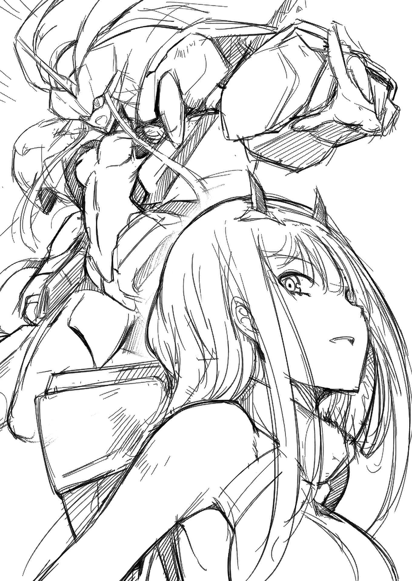 Page 4 Chapter Unknown_16ec Darling in the FranXX - Mitsuru in the Zero Two (Doujinshi)
