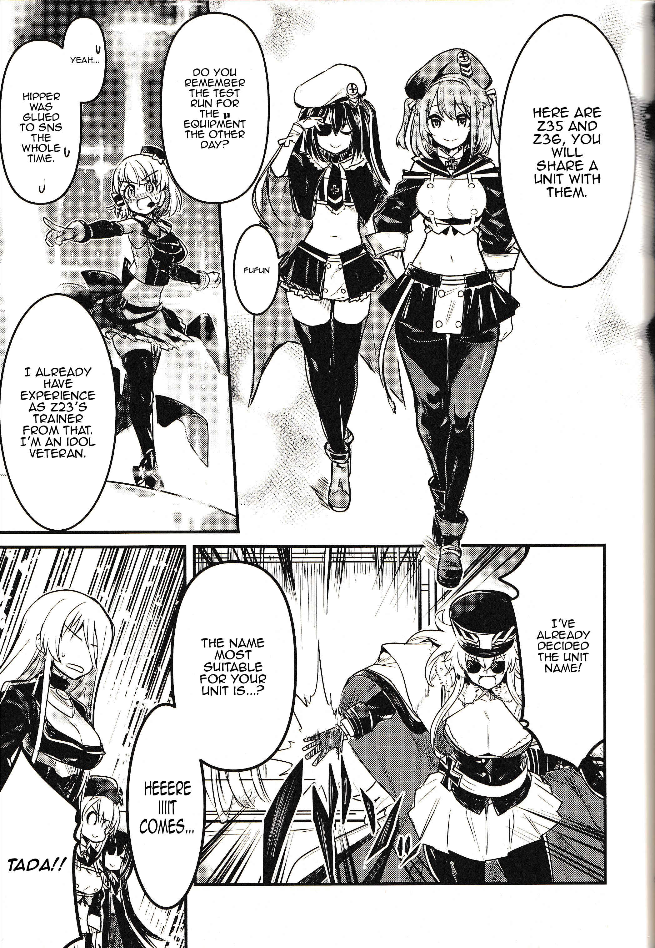 Page 4 Chapter Unknown_5022 Azur Lane - Tekketsu ni Love Song o BISMARCK ACT (Doujinshi)