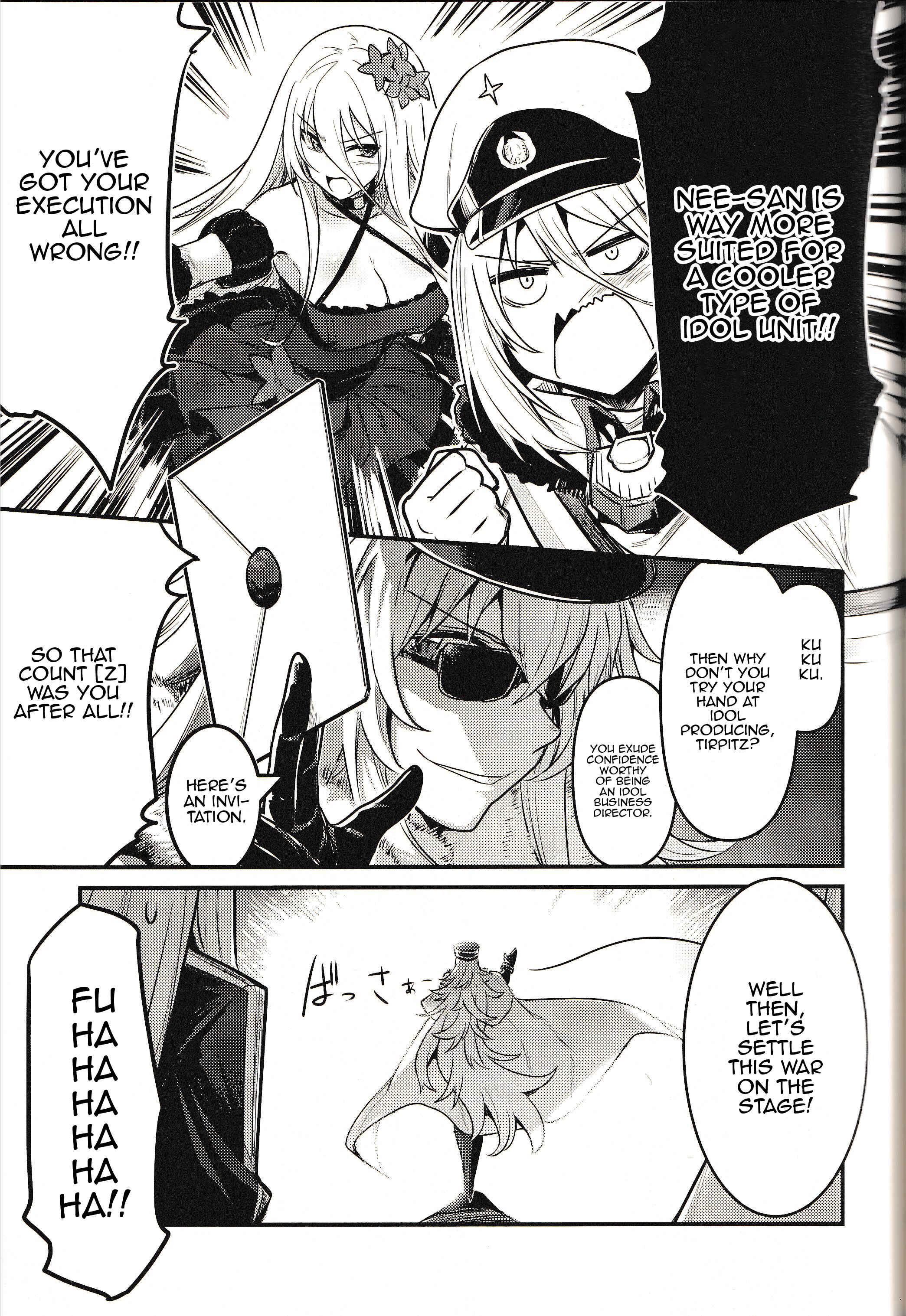 Page 6 Chapter Unknown_5022 Azur Lane - Tekketsu ni Love Song o BISMARCK ACT (Doujinshi)