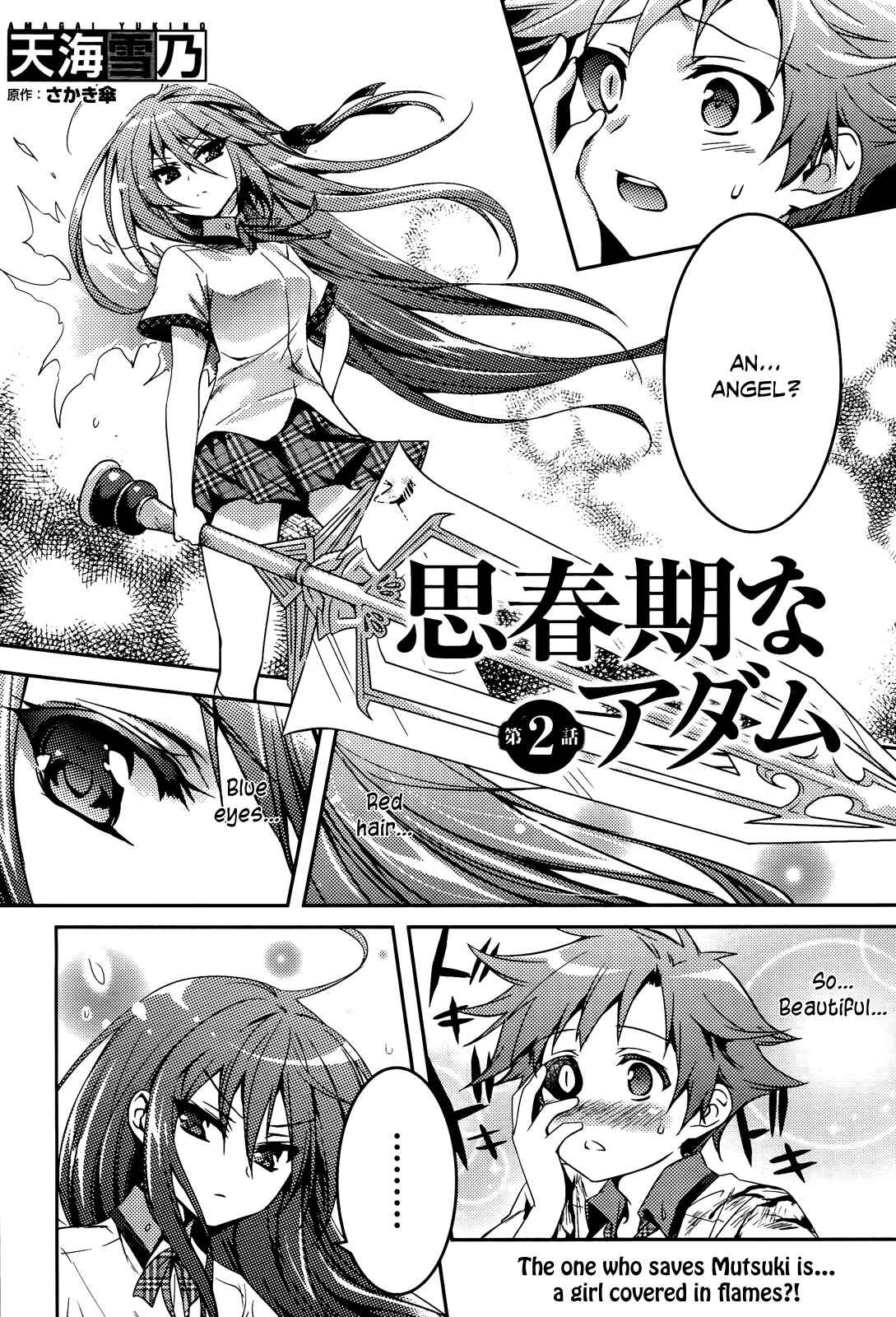Page 2 Chapter 2 Shishunki na Adam