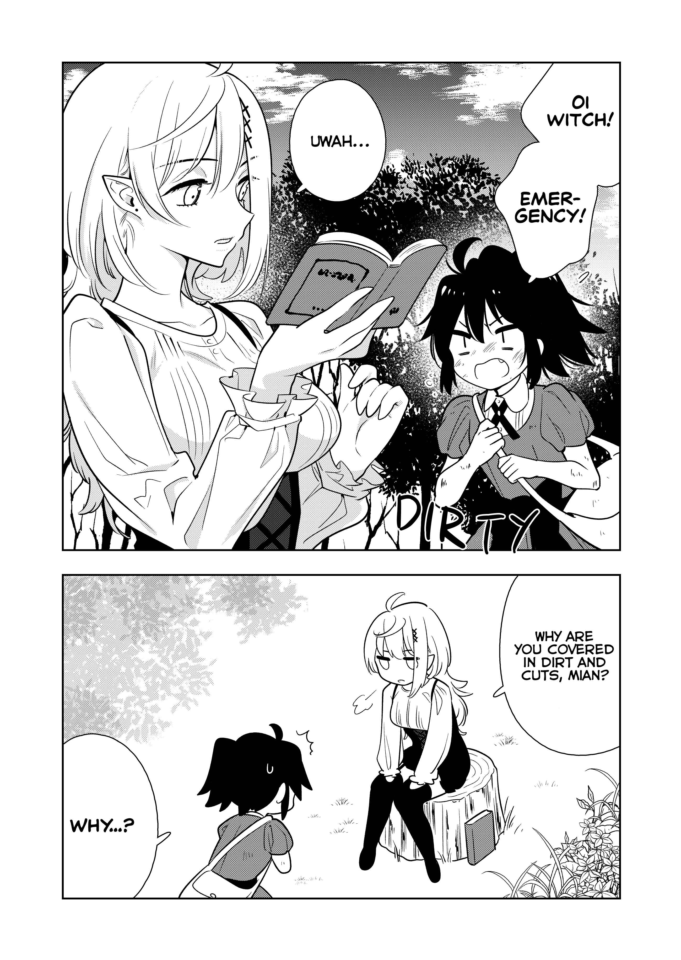 Page 1 Chapter 3 The Struggle-Free Life of the Witchs Sacrifice