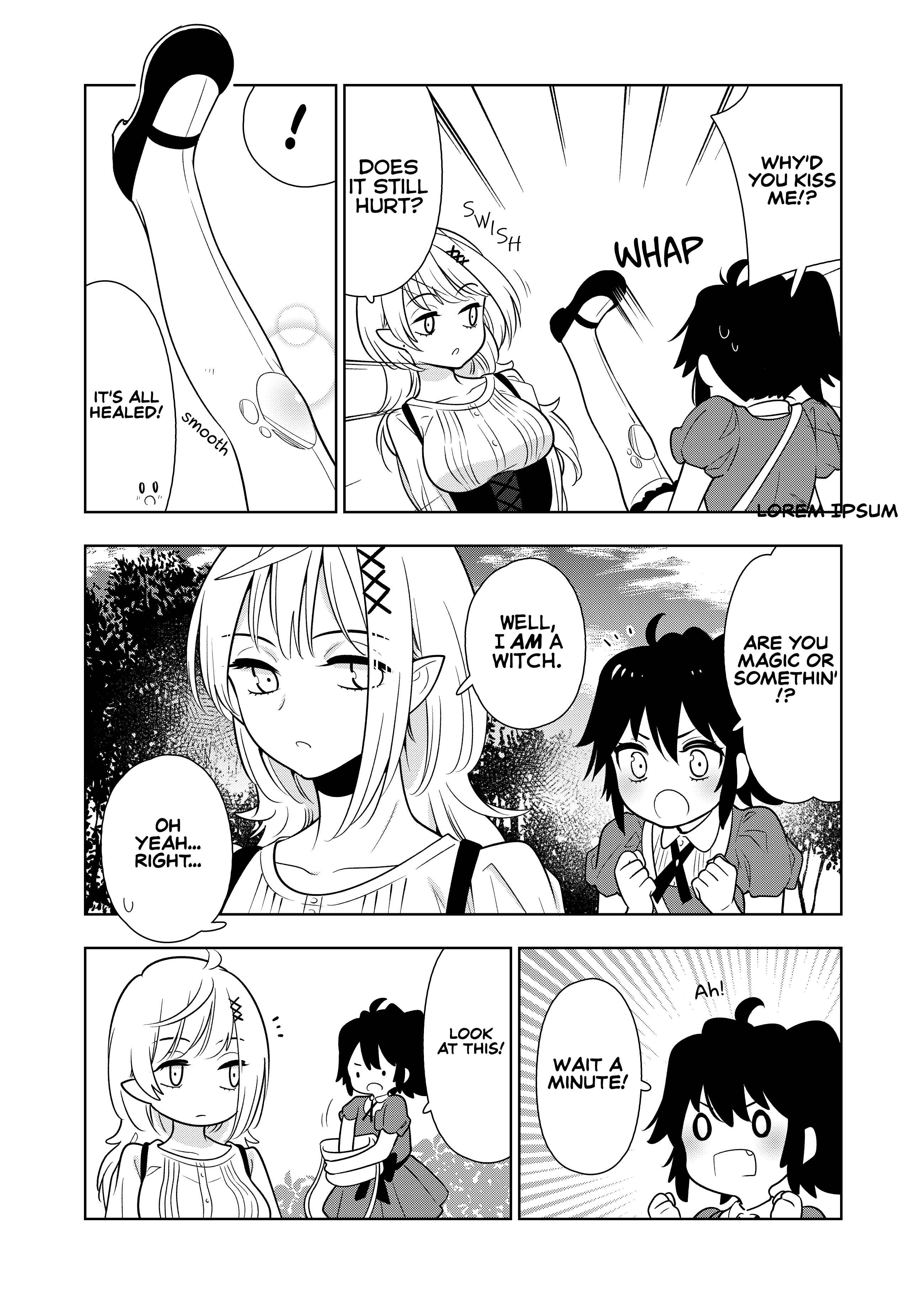 Page 4 Chapter 3 The Struggle-Free Life of the Witchs Sacrifice