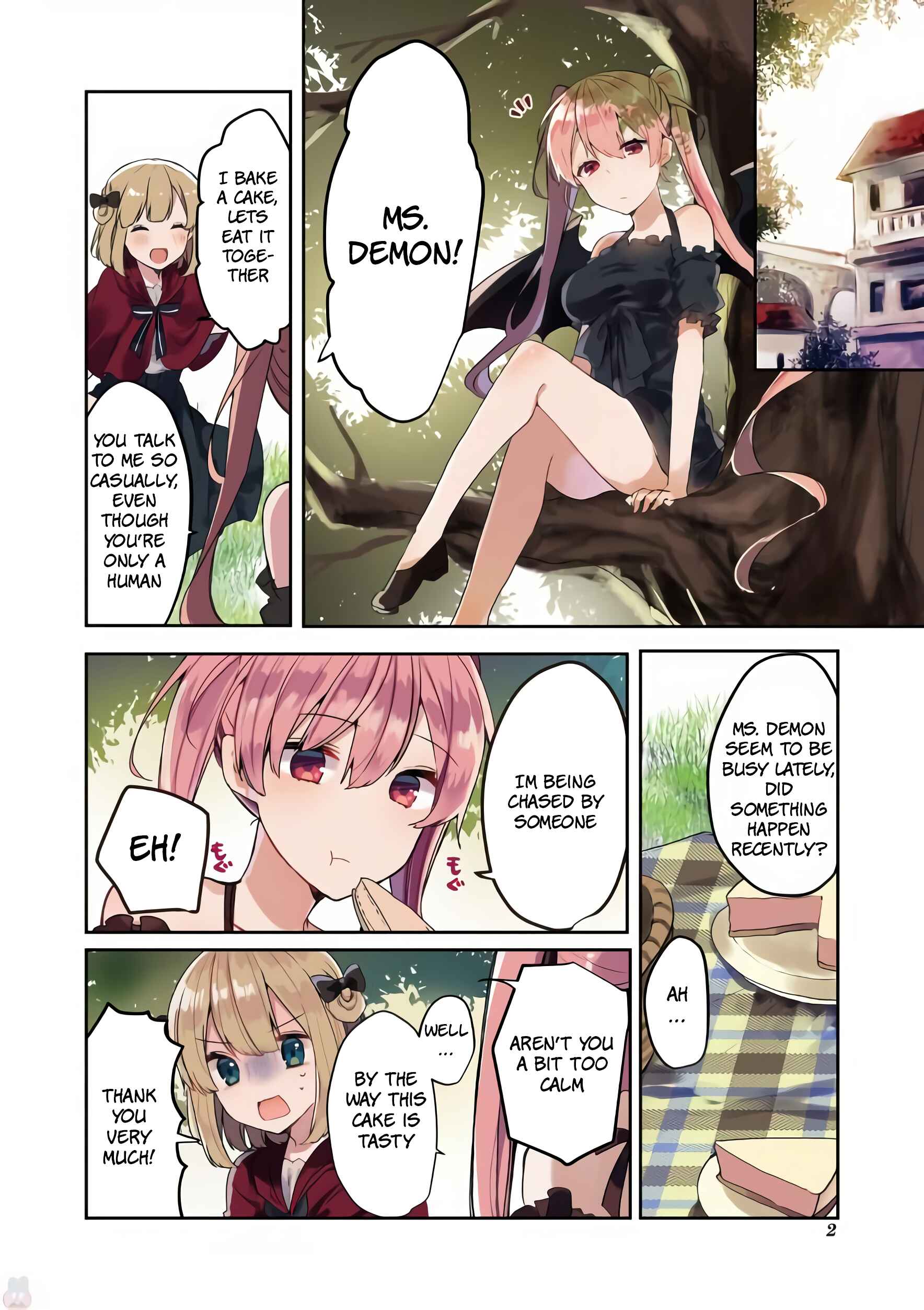 Page 4 Chapter 1.1 Exorcist to Kubiwa no Akuma